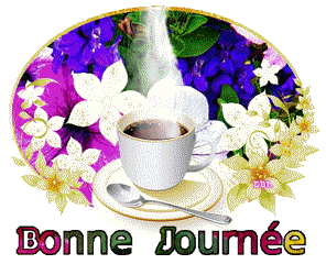 Gif bonne journée café